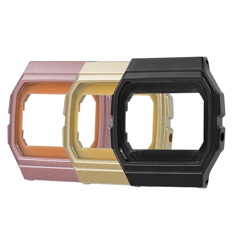 Аксессуары для корпуса часов F91 Мод-кит Для Casio F-91WM F-91WS F91W Запасной корпус Смоляная силиконовая рамка Ремешок для часов Черный Мужчины женщины