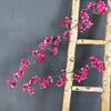 2 Forks Artificial Cherry Blossoms Silk Artificial Faux Plants  Wedding Decoration