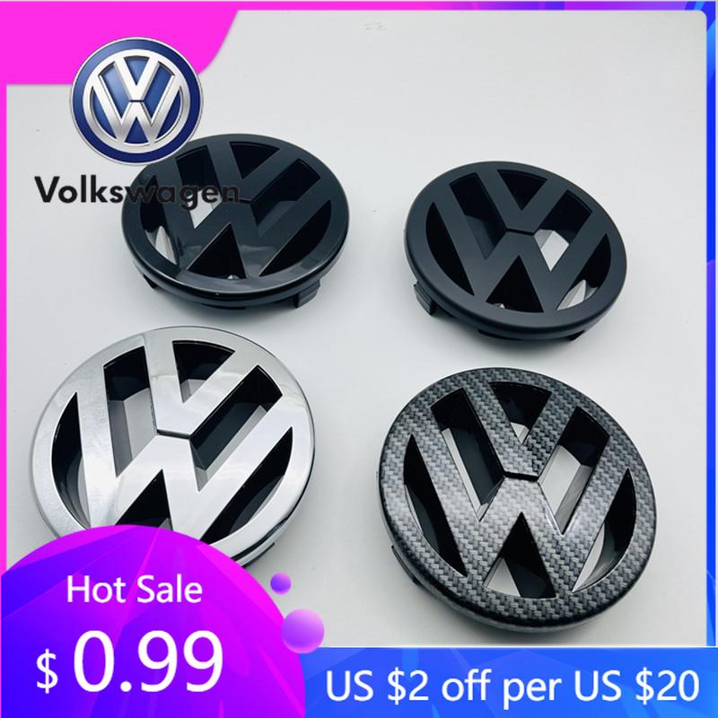 For VW Volkswagen Jetta MK5 Golf ABS Replacement 127mm 110mm Car Front Grille Badge Rear Trunk Boot Emblem Lid For volkswagen Go CWV1
