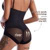 European-American Body Shaping Bodysuit: Plus Size Underwire Bra, Waist & Belly Lifting