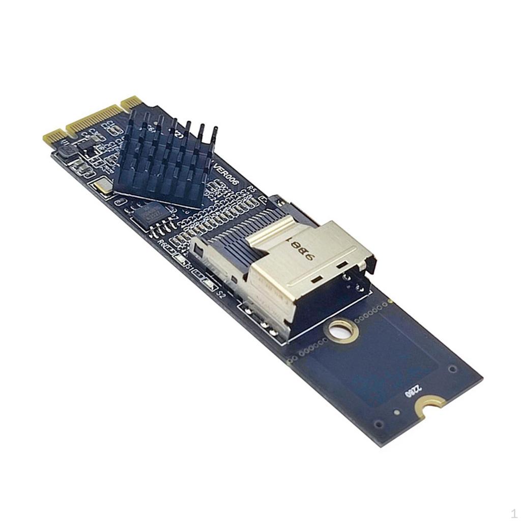 -Быстрая карта-адаптер M.2 NVMe - SFF 8087 SATA для And
