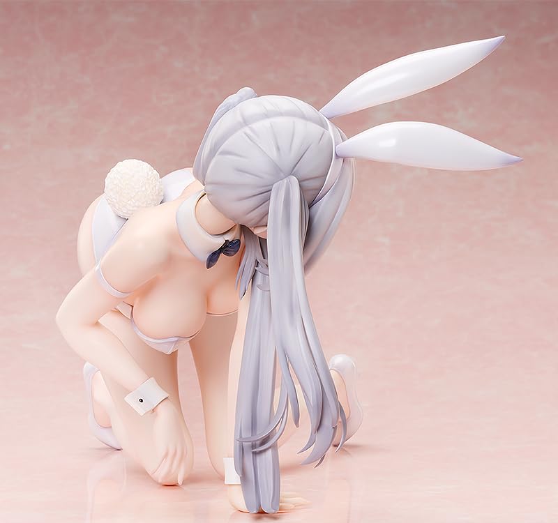 Date A Bullet White Queen Bare Leg Bunny Scale Plastic Finished Figure Ver. 1/4 Pre-painted