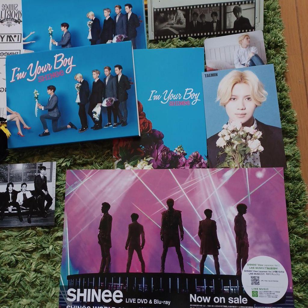 [USED] SHINee WORLD I'm Your Boy 2014 Set
