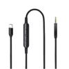Качественный кабель USB C на 2,5 мм для наушников QC25/QC35/QC35II/QC45/NC700/Y40/Y45/Y50 с микрофоном на проводе 150 см