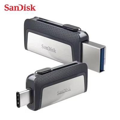 SanDisk Флеш-накопитель Extreme Type-C 256 ГБ 128 ГБ 64 ГБ с поддержкой Dual OTG, USB-накопитель 32 ГБ, флешка Micro USB, флешка Type-C, SSDDDC2