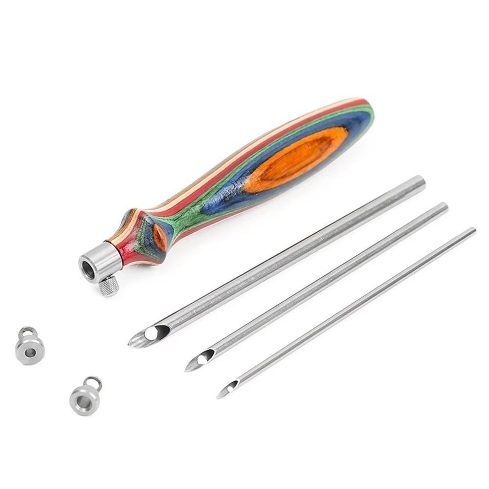 Creative Embroidery Stitch Pen 2.5mm/3.5mm/5mm Punch Stitching Kit Fabric Materials Accessories