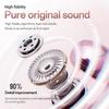 Новые Bluetooth-наушники-клипсы M186 в форме сердца - Беспроводные, с долгим временем работы от аккумулятора, с зеркальной отделкой
