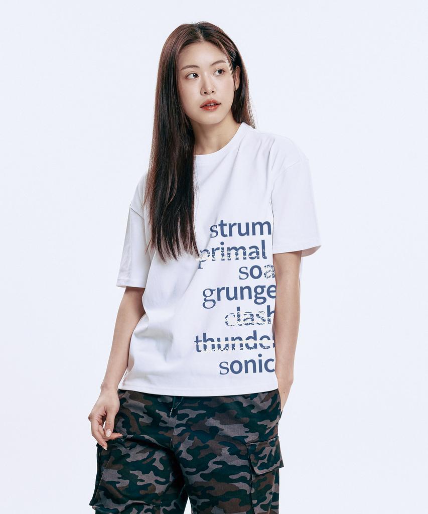 WILDROCK [Set] Wild Graphic Cool Cotton Oversized Short Sleeve T-Shirt (Select 2 From 6)
