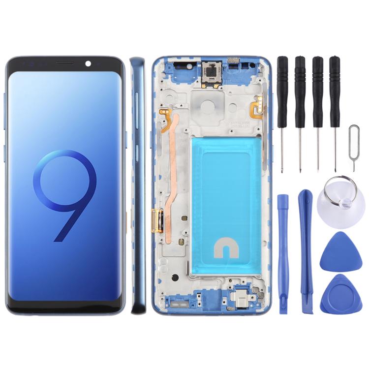 Для Samsung Galaxy S9 SM-G960F 5,7 дюйма TFT ЖК-экран Дигитайзер Полная сборка с рамкой