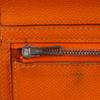HERMES Baan classic Purse Orange / SilverHardware Epsom unisex Used