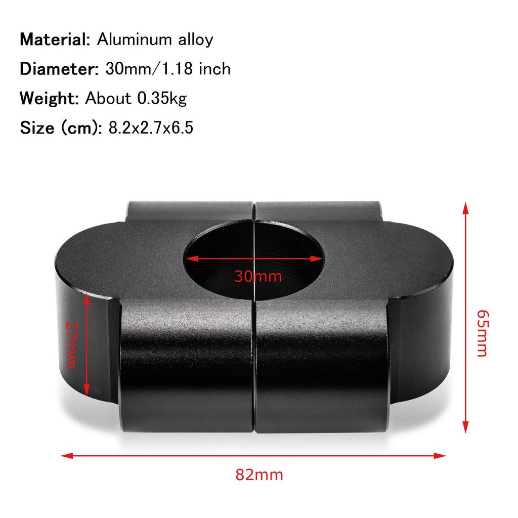 Motorcycle Handlebar Handlebar Mount Compatible with Kawasaki Z900RS 2018 2019 2020 2021 2022 2023 Clamps, Risers,