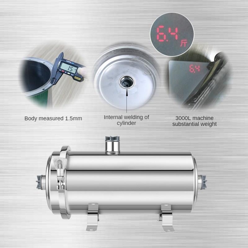 Высокопроизводительный очиститель воды для кухни, фильтр из нержавеющей стали для трубопровода, ультрафильтрация водопроводной воды в сельской местности, машина для прямой питьевой чистой воды