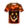 Персонализированная 3D-печатная футболка на Хэллоуин для взрослых мужчин, летние футболки с коротким рукавом