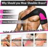 Shoulder Brace For Lmellwomen Shoulder Brace Neoprene Shoulder Brace Adjustable Double Shoulder Gift