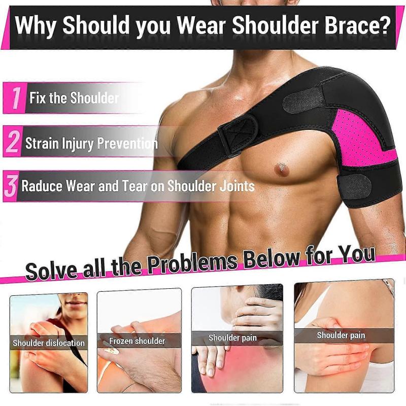 Shoulder Brace For Lmellwomen Shoulder Brace Neoprene Shoulder Brace Adjustable Double Shoulder Gift
