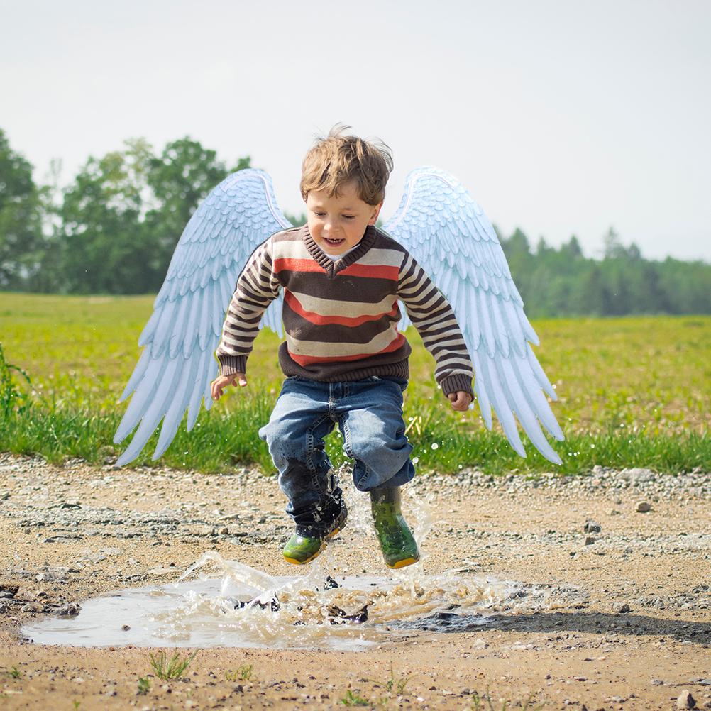 Хэллоуин 3D Ангел Фея Костюм Хэллоуин Вечеринка Карнавал Косплей для Детей Дети