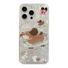 Fun Ins Skateboard Puppy Holder Mobile Phone Case for Apple 17pro Max for IPhone13 Hard 16 Cute Pet 14