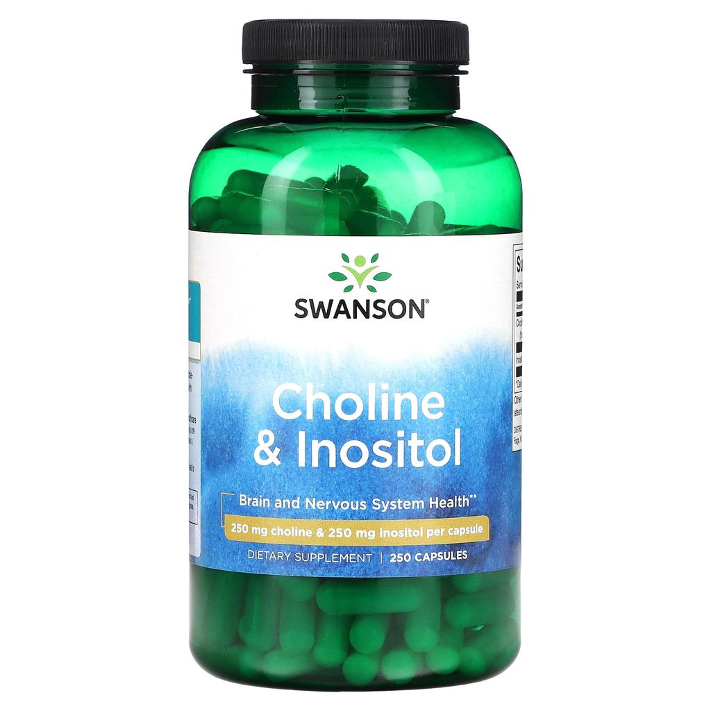 Choline & Inositol, 250Mg, 250 Capsules