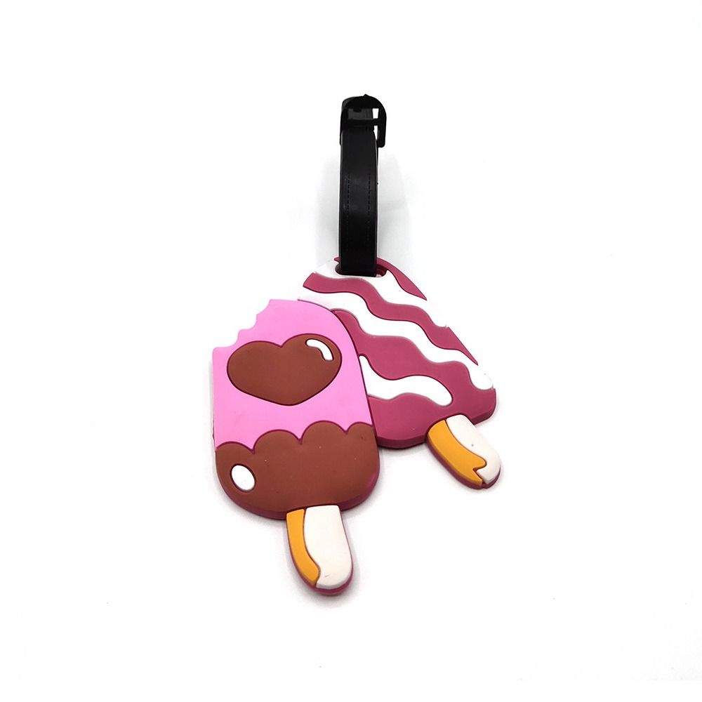 Cartoon Style Cartoon Luggage Tag Travel Accessories Name ID Address Tags Baggage Boarding Label