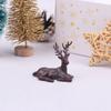 Miniature Dollhouse Deer Statue Elk Ornaments Dollhouse Decoration Accessories