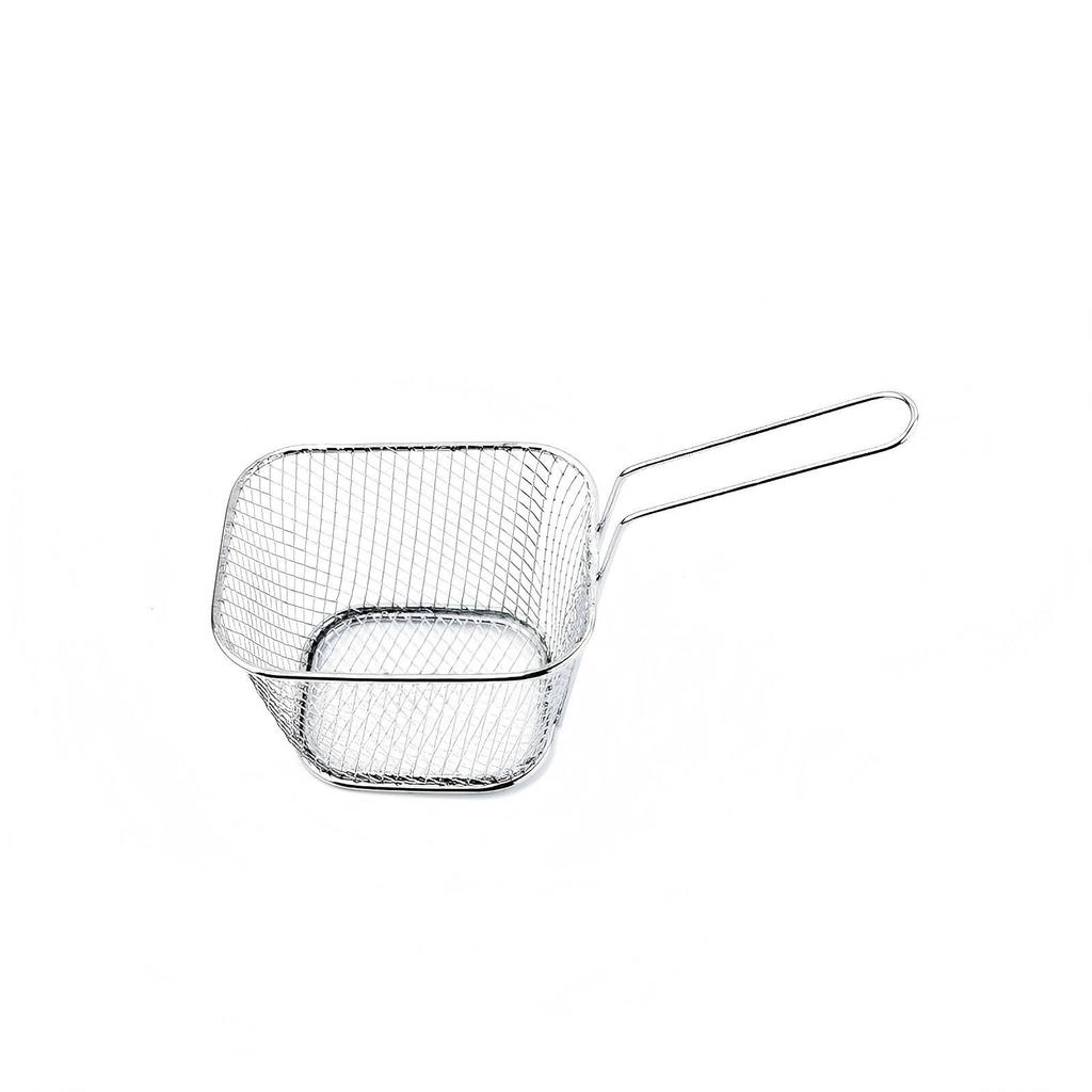 Корзина для жарки на сковороде: Держатель для закусок из картофеля фри и жареной курицы