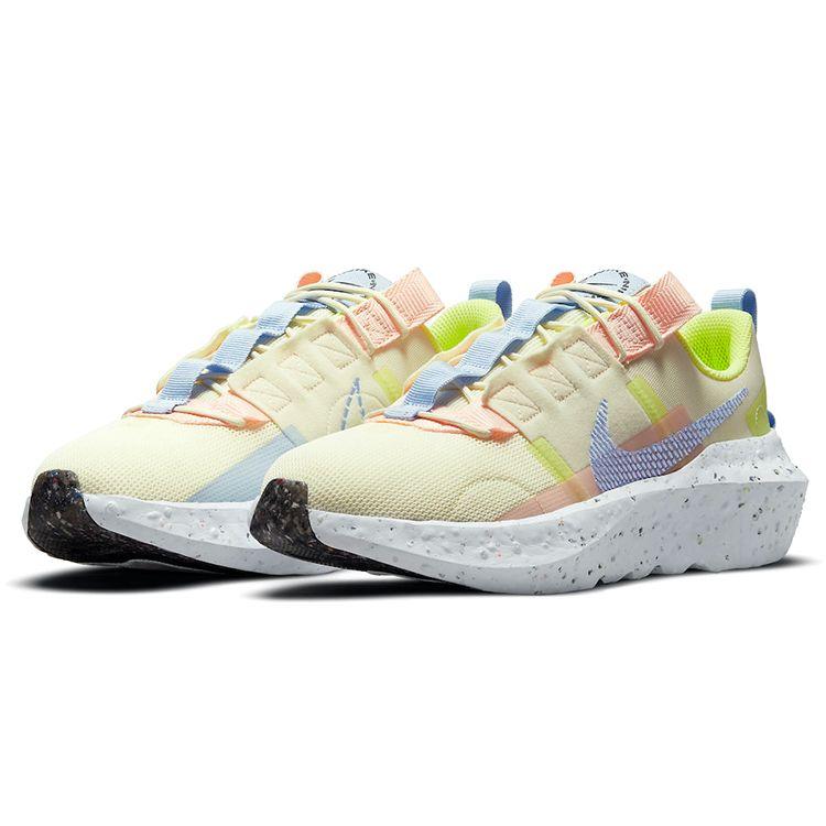 Nike Женские кроссовки Crater Impact Cashmere Lime Ice кремовые, бледно-коралловые, алюминиевые, CW2386-700