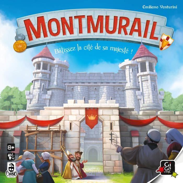 Board Game Montmurail - GIGAMIC - Unique Color - Child - Mixed - From 8 Years Old