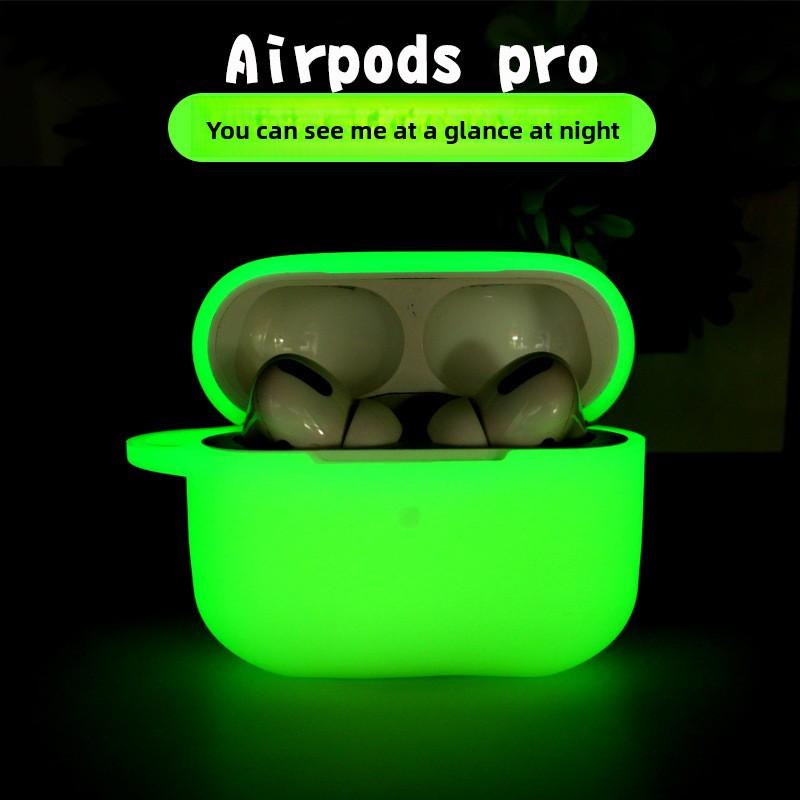 Suitable for AirPods Pro Protective Case, Luminous Soft Case Apple Earphone Case Anti-drop Airpods4 Earphone Case