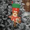 Snowman Christmas Gift Bags Santa Claus Xmas Candy Bag Gift Christmas Socks Pendant  Children