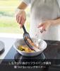 Yamazaki Tower Silicone Handle Long x x Dishwasher Floating 1502 Turner, Black, W6.5 D5.5 H30cm, Safe, Tip,