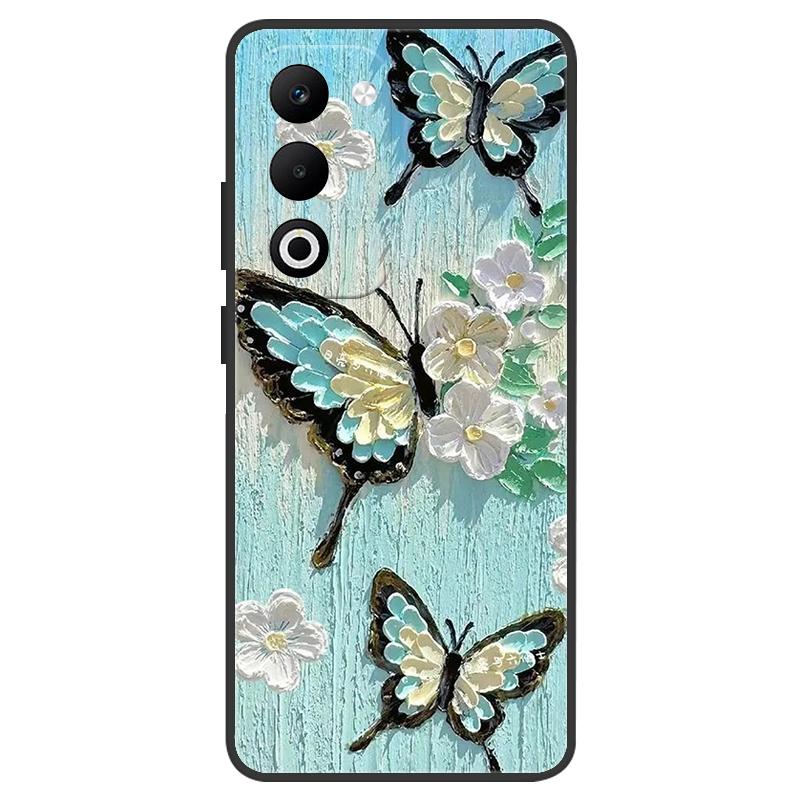 Чехол для Oppo A5m CPH2727 Мраморный Мягкий Матовый Силиконовый Задний Чехол для Oppo A5 4G A5i Global Oppo K13x 5G CPH2735 Полный Корпус Телефона