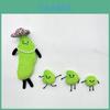 Cute Secret Staycation Edamame Family Plush Premium Quality Green Doll For Home