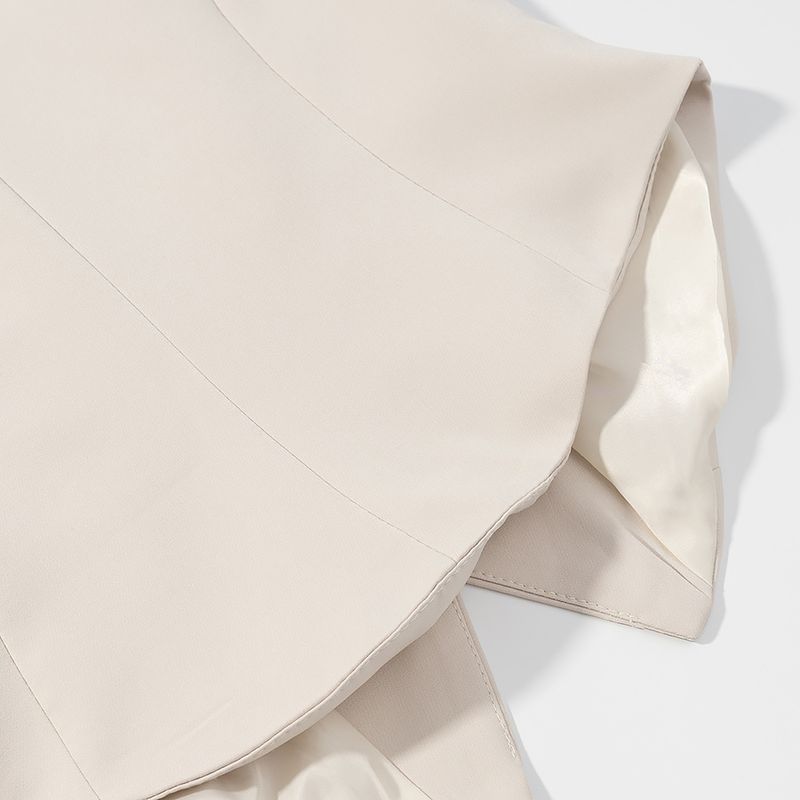 Kaslead New Women clothes Western Style Fashion Simple Short Sleeveless Top Trousers Set