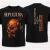 Футболка Sepultura Beneath The Remains 1989 Трэш Дэт Метал Грув Метал Летний Хлопок Мужская Женская Топ Футболка Уличная Одежда Повседневная