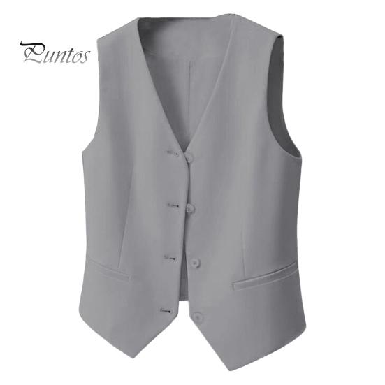 Женский жилет однобортный однотонный без рукавов с V-образным вырезом, облегающий строгий деловой кардиган в стиле ретро для офиса, свадьбы, банкета, жилет