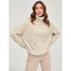 Women's Autumn and Winter Knitted Loose High Neck Thickened Lapel Sweater