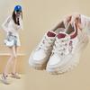 Новые кроссовки для студентов, спортивные, на толстой подошве, увеличивающие рост, повседневные и дышащие