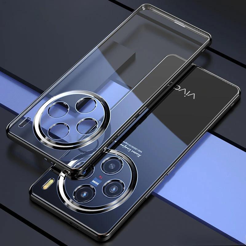 Для Vivo X200 Pro Чехол для телефона с гальваническим покрытием Для Vivo X 200 X200Pro Mini Lens All-inclusive Silicone Soft Shell Back Cover Cases