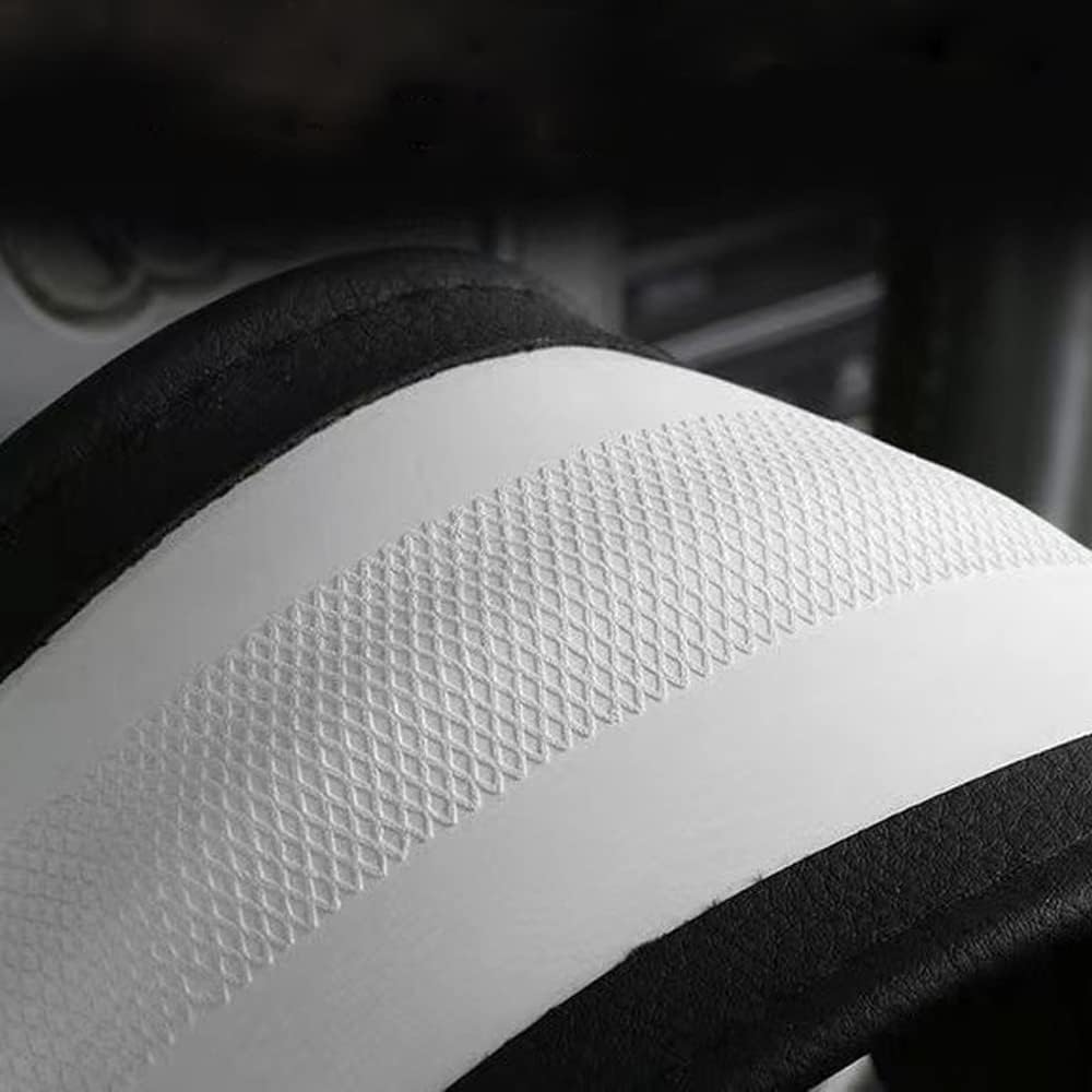 LKWLIKEI Nappa Leather Ultra-Thin Steering Wheel Cover, For Tesla Model 3/Y Steering Wheel Cover, Non-Slip Design And Interior Modification Of Car