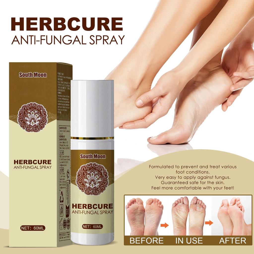 South Moon Herbal Foot Mist Foot Skin Moisturizer Hydration Anti-Cracking Skin Mild Conditioner