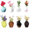 Unique Vase Refrigerator Magnet Decorative Flower Arrangement Vase 3D Vase Magnet  Office Decor