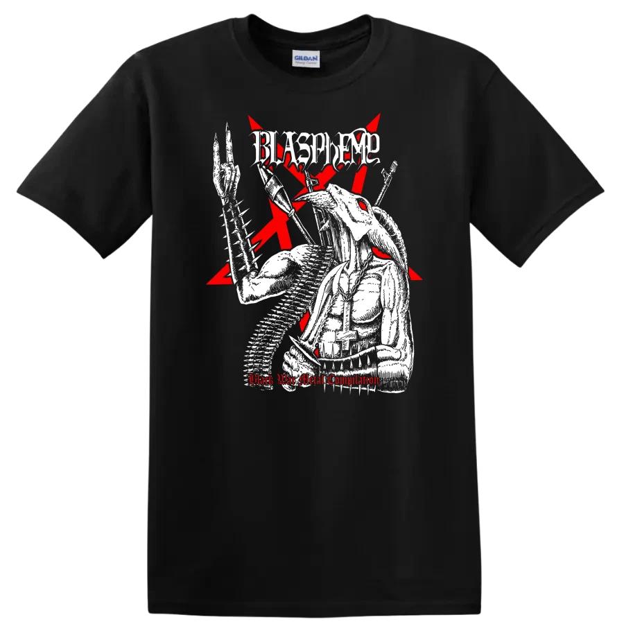 Metal Band Graphic T Shirt Black War Metal Compilation Unisex Tee