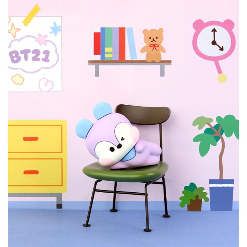 Официальная мини-фигурка BTS BT21 ЛЕЖАЩАЯ, аутентичная