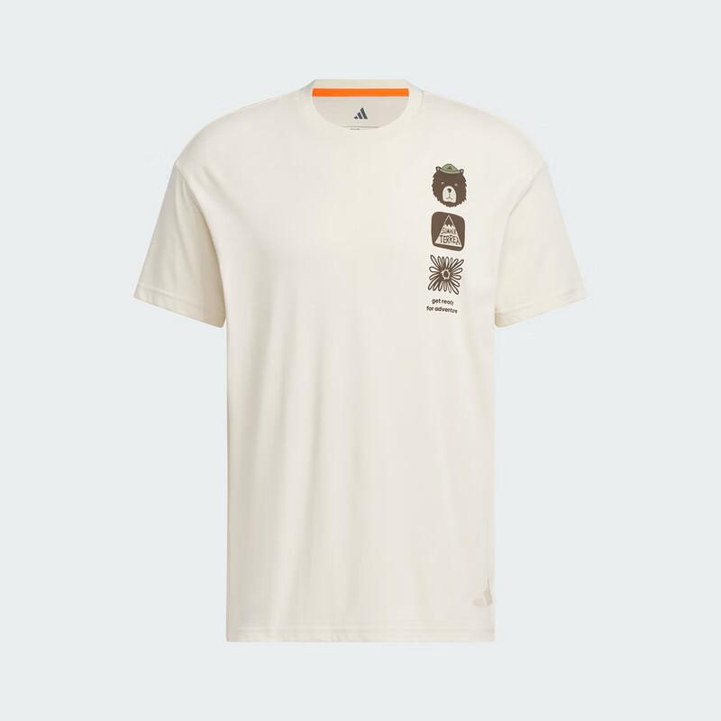 adidas Мужская футболка с коротким рукавом серии Outdoor MT GFX TEE