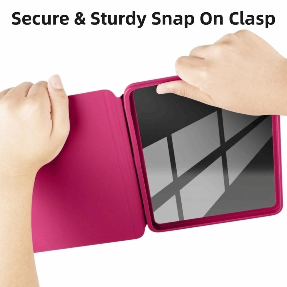 Auto Wake/Sleep Case Magnetic Split Design e-Reader Cover Detachable Shockproof Protective Shell for KOBO Libra Color/2 7 inch