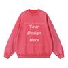 360 GSM 100% Cotton Acid Wash Sweatshirt Customized Unisex Classic Sweatshirt