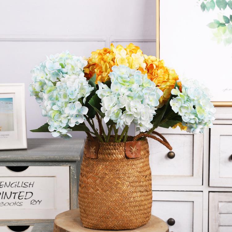 Living room decoration flower art silk flower home, indoor simulation hydrangea