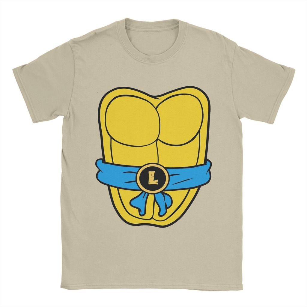 Leonardo Ninja Turtles T Shirt Mens Pure Cotton Novelty TShirts O Neck Tees Short Sleeve Tops Gift