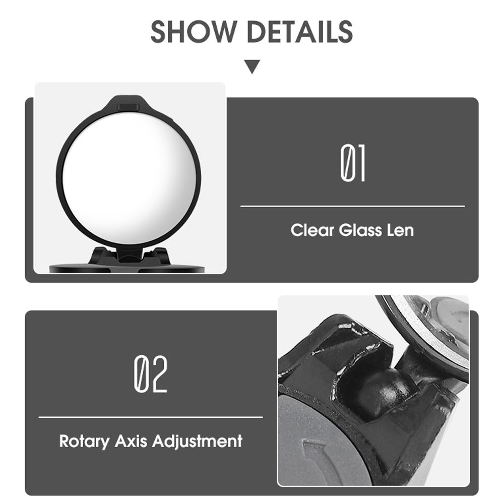 Bicycle Handlebar Plug Rearview Mirror Adjustable Bicycle Handlebar Mirror Bike Rearview Mirror