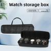 1 шт. 5-слотовая коробка для хранения часов Портативная коробка для хранения часов Многофункциональная коробка для хранения часов Стенд для демонстрации коллекции